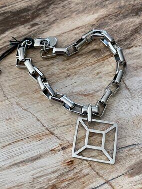 Dyrberg/Kern Trude rectangular link bracelet